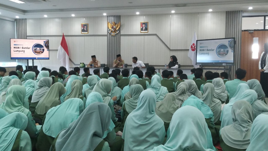 Gali Ilmu di Luar Madrasah, Siswa-Siswi Kelas XI MAN 1 Bandarlampung Outing Class ke BRIN