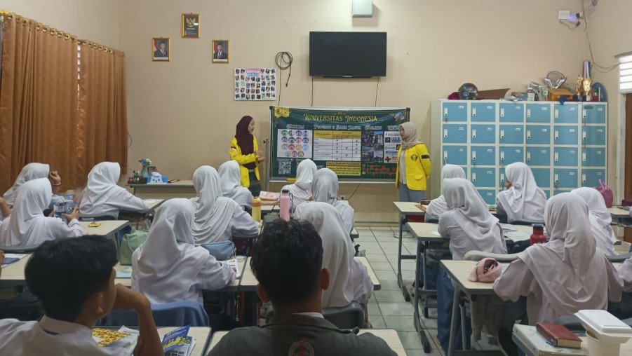 Kunjungi MAN 1 Bandar Lampung, Mahasiswa/i Universitas Indonesia Laksanakan Sosialisasi