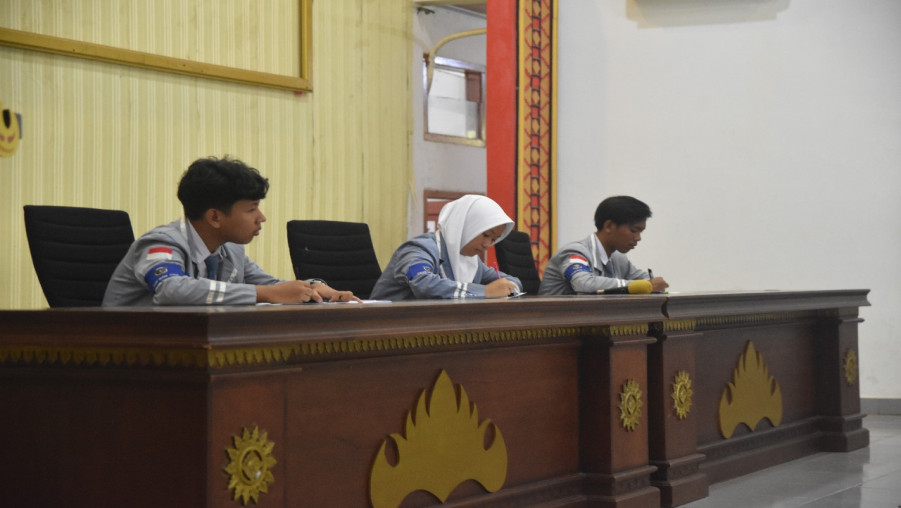 Debat Terbuka Calon Ketua OSIS MAN 1 Bandarlampung
