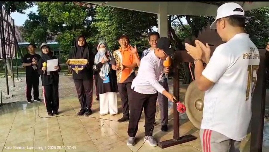 Rayakan HUT RI Ke - 78 OSIS MAN 1 Bandarlampung Gelar Berbagai Lomba