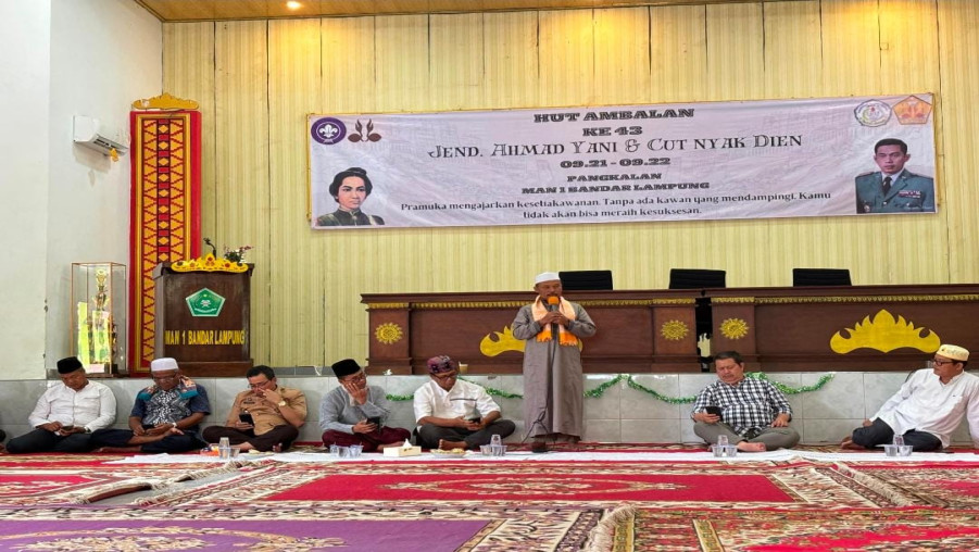 Pengajian Rutin Keluarga Besar MAN 1 Bandarlampung