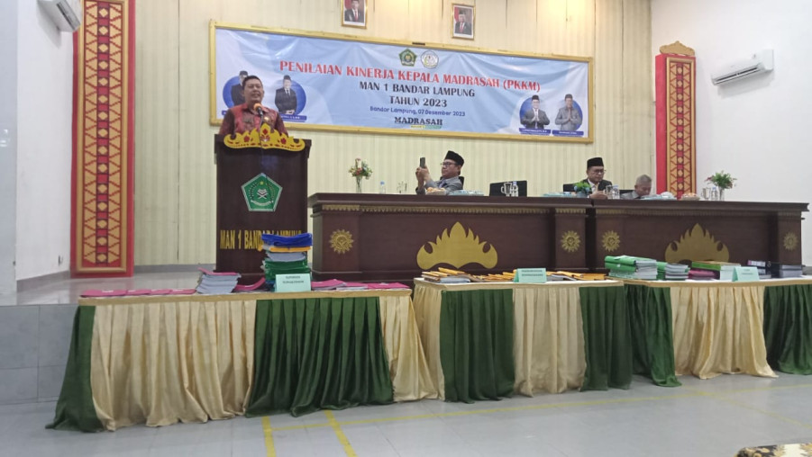 Penilaian Kinerja Kepala Madrasah MAN 1 Bandarlampung Tahun 2023