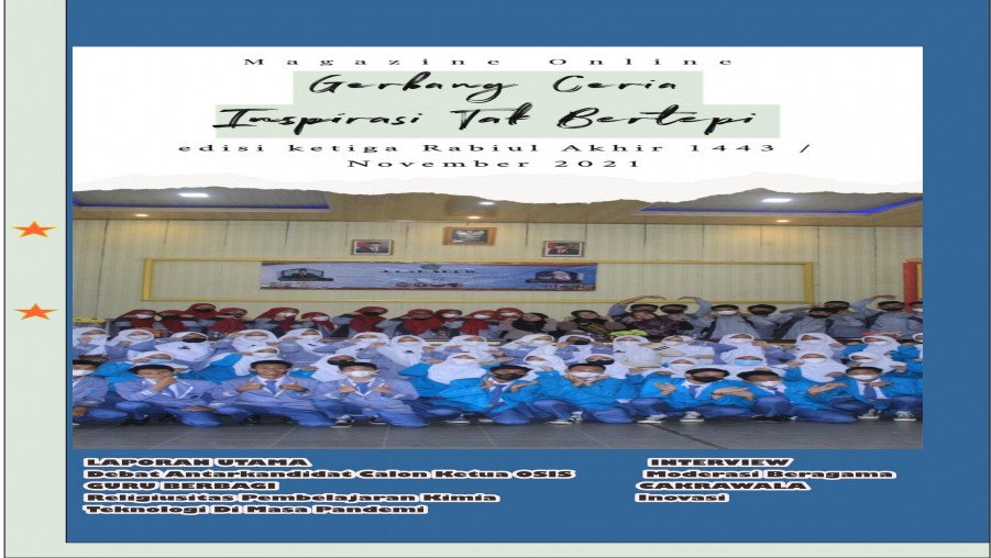 MAJALAH CERIA INSPIRASI TAK BERTEPI EDISI KE 3