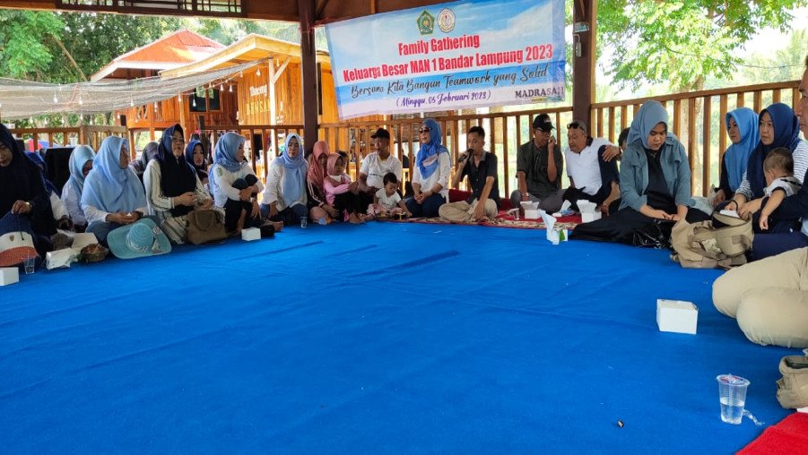 Family Gathering sebagai Sarana Kebersamaan MAN 1 Bandar Lampung