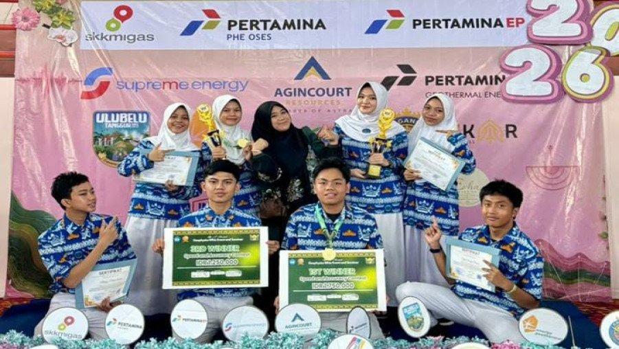 MAN 1 Bandar Lampung Raih Juara 1 dan 3 LCT Kebumian Se-Sumbagsel