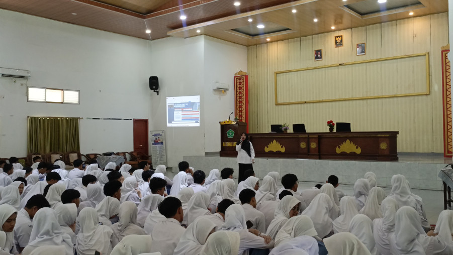 MAN 1 Bandar Lampung Gelar Sosialisasi SNPMB Tahun 2025 untuk Siswa Kelas XII