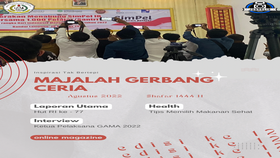 MAJALAH CERIA INSPIRASI TAK BERTEPI EDISI KE-12
