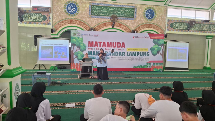 Tanamkan Karakter Jujur, MAN 1 Bandar Lampung Kenalkan Zona Integritas Kepada Murid Baru