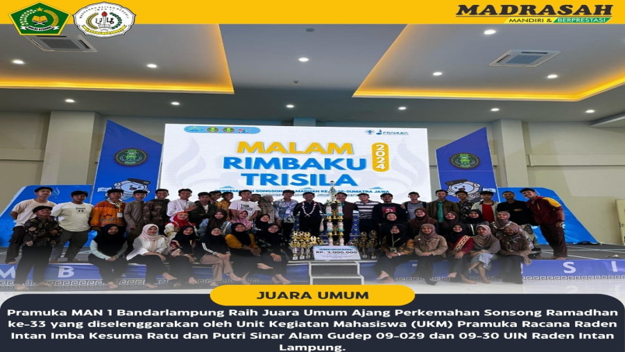 Juara Umum Ajang Perkemahan Sonsong Ramadhan