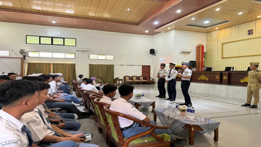 Siswa-Siswi MAN 1 Bandar Lampung Ikuti Sosialisasi Sipencatar