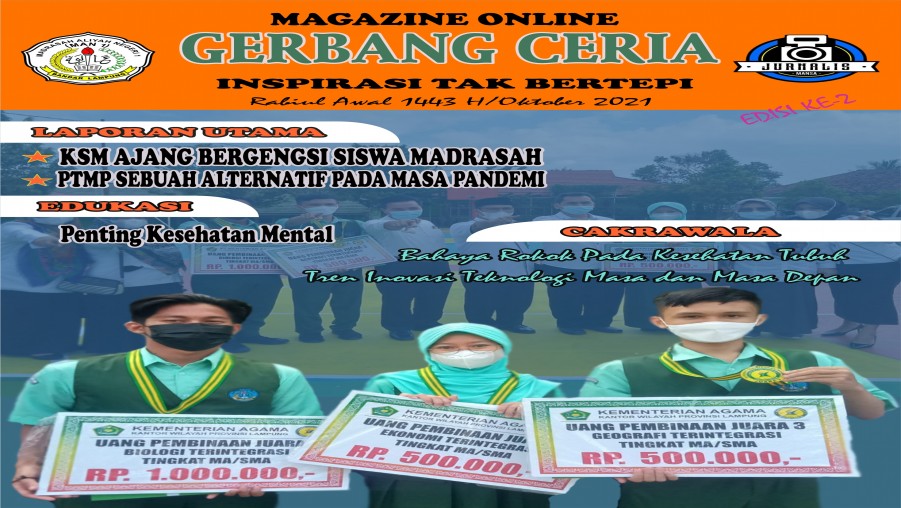 MAJALAH CERIA INSPIRASI TAK BERTEPI EDISI KE 2