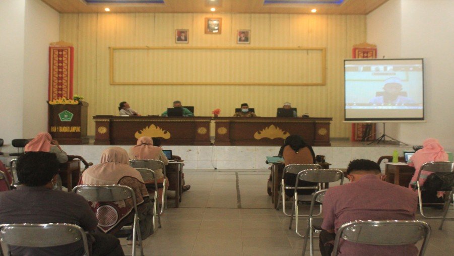 MAN 1 Bandar Lampung Gelar Pengajian dan Sosialisasi Persiapan Pembelajaran Tatap Muka