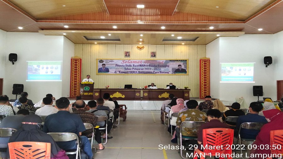 MAN 1 Bandar Lampung Selenggarakan Sosialisasi Program Madrasah Bagi Calon Peserta Didik Baru