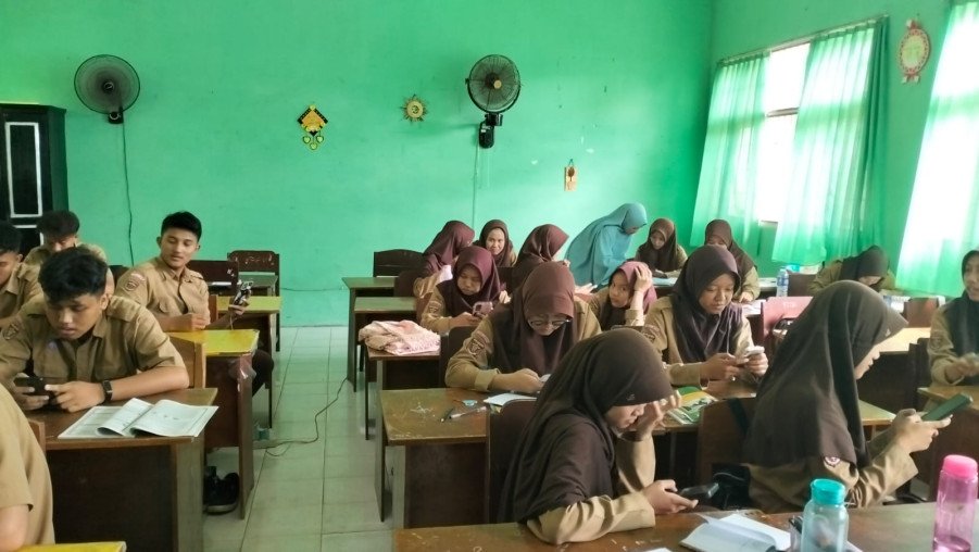 Peserta Didik MAN 1 Bandarlampung Ikuti Tryout Perdana dari Ganesha Operation