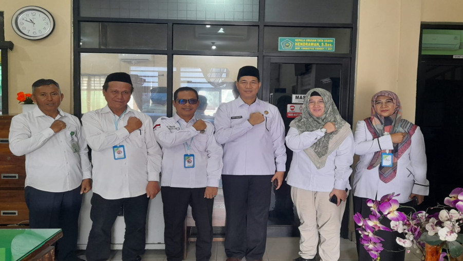 Kunjungi MAN 1 Bandarlampung, Ini Pesan Kasi Penmad Kantor Kementerian Agama Kota Bandarlampung
