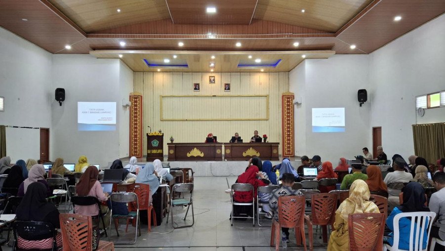 Tingkatkan Kompetensi dan Kinerja, MAN 1 Bandarlampung Gelar Rapat Koordinasi