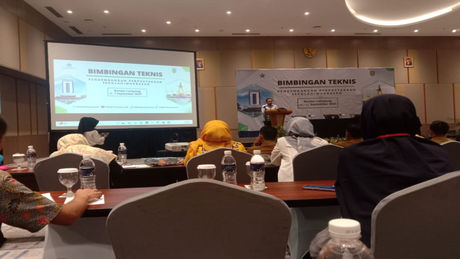 Tenaga Perpustakaan MAN 1 Bandarlampung Ikuti Bimtek Pengembangan Perpustakaan Sekolah