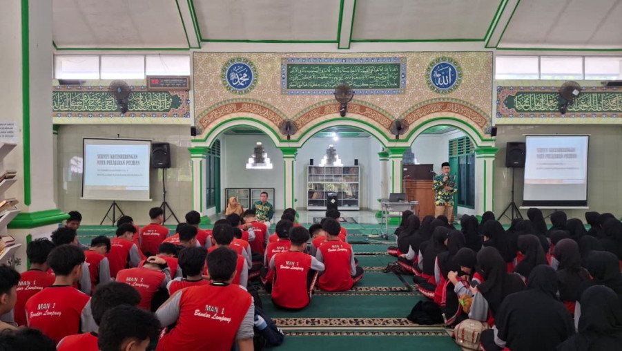 MAN 1 Bandar Lampung Sosialisasikan Pra-Penjurusan dan TKA bagi Siswa Kelas X