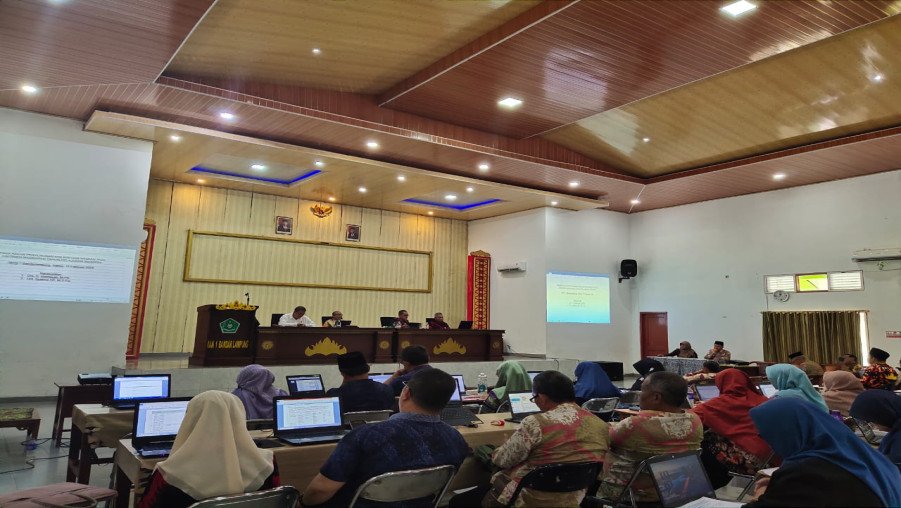 Jelang Asesmen Madrasah, MAN 1 Bandarlampung Gelar Pembekalan Teknis Penyusunan Soal Ujian