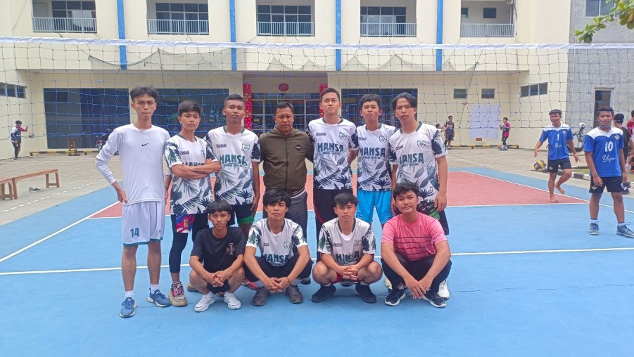 SDB Fair 2023: Tim Voli Putra MAN 1 Bandar Lampung Menang Atas Tim Voli SMA YP Unila