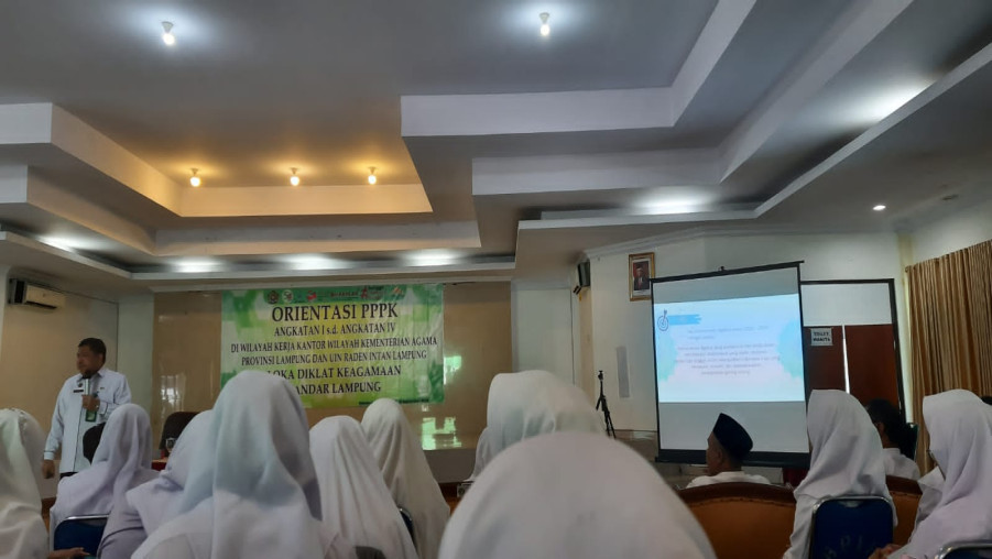 ASN PPPK MAN 1 Bandarlampung Ikuti Masa Orientasi Pegawai