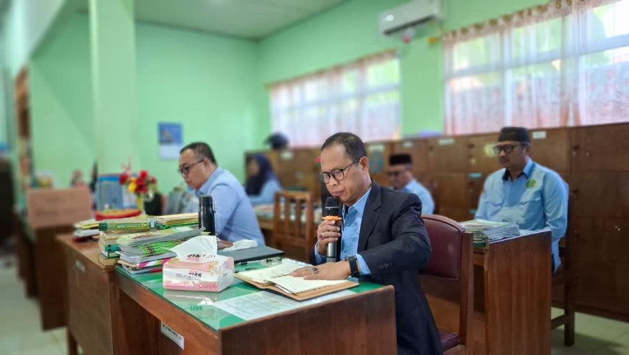 Briefing GTK MAN 1 Bandar Lampung Bahas Persiapan Penilaian ZI dan Penguatan Akademik