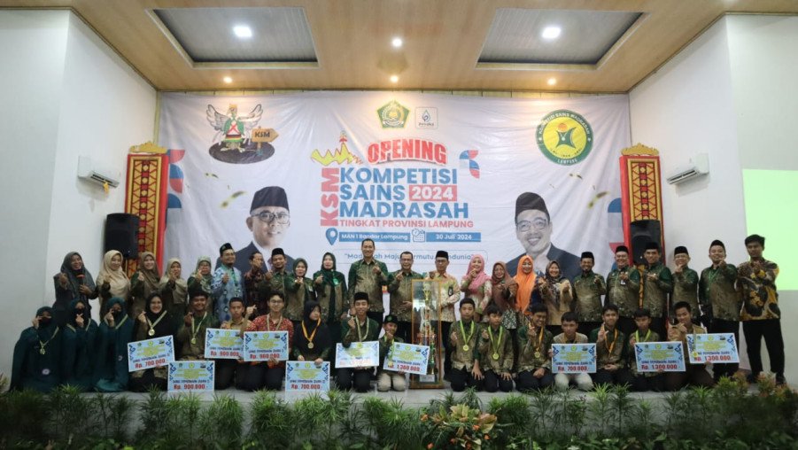 MAN 1 Bandarlampung Tuan Rumah Penutupan KSM Tingkat Provinsi Tahun 2024