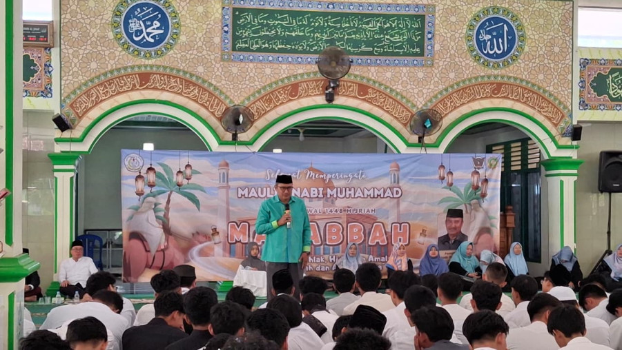 MAN 1 Bandar Lampung Peringati Maulid Nabi, Ajak Siswa Teladani Akhlak Mulia Rasulullah