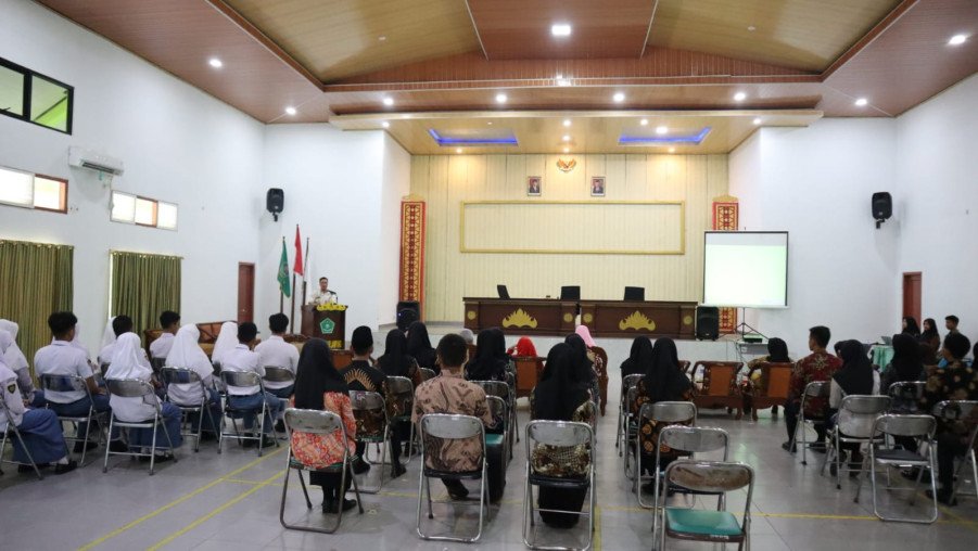 Paskibra MAN 1 Bandar Lampung Laksanakan LPJ Tahun 2022/2023
