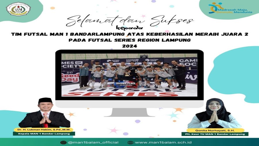 Juara 2 Futsal Series Region Lampung 2024