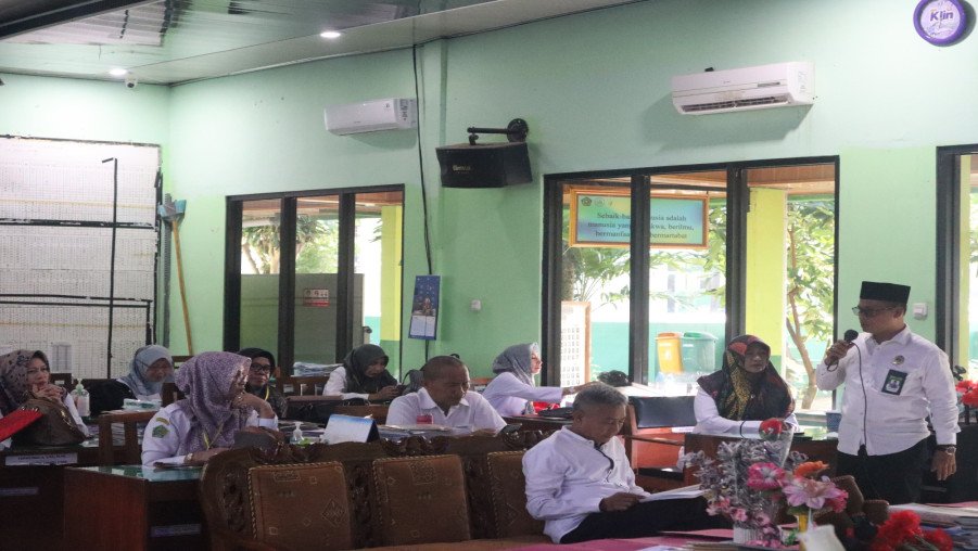 Briefing Hari Pertama Asesmen Madrasah Tahun Pelajaran 2022/2023 MAN 1 Bandar Lampung