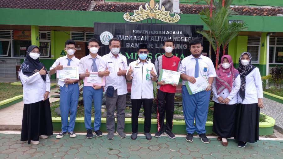Apresiasi Prestasi Peserta Didik,UPBA MAN 1 Bandar Lampung Beri Penghargaan