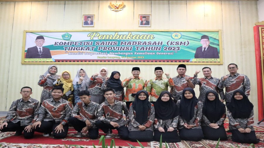 KSM Tingkat Provinsi, MAN 1 Bandarlampung Kirimkan  9 Delegasi