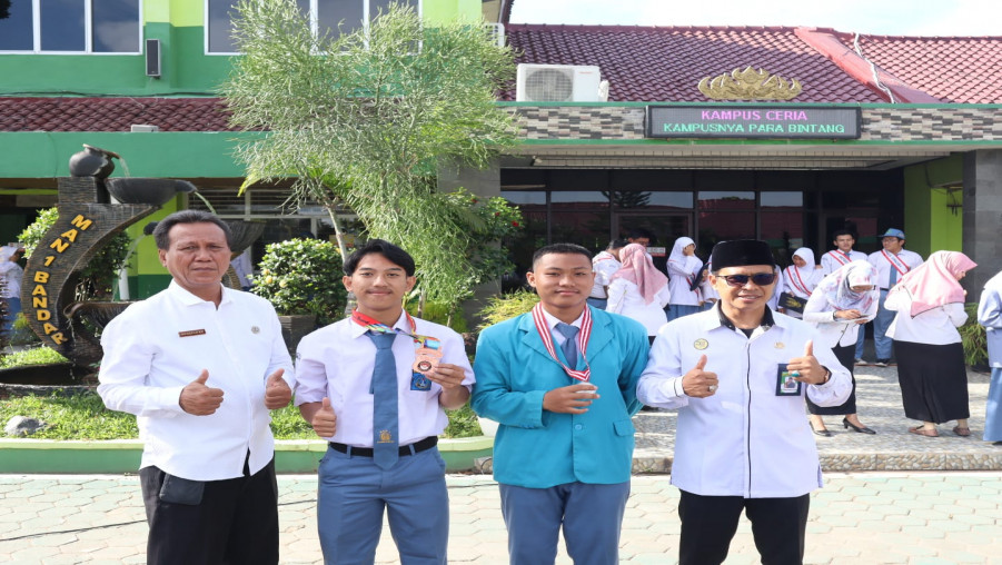 MAN 1 Bandar Lampung Boyong Dua Medali di Kejurnas Taekwondo POLRI Cup