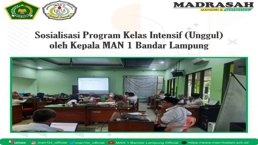 MAN 1 Bandar Lampung Adakan Rapat penyusunan Draf Anggaran Tahun Pelajaran 2022/2023