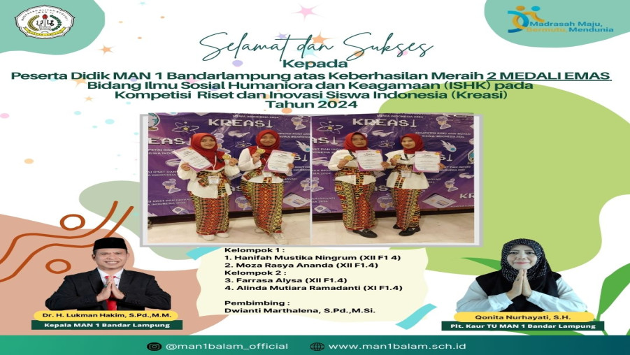 Perahian Mendali Emas Pada Bidang ISHK 2024