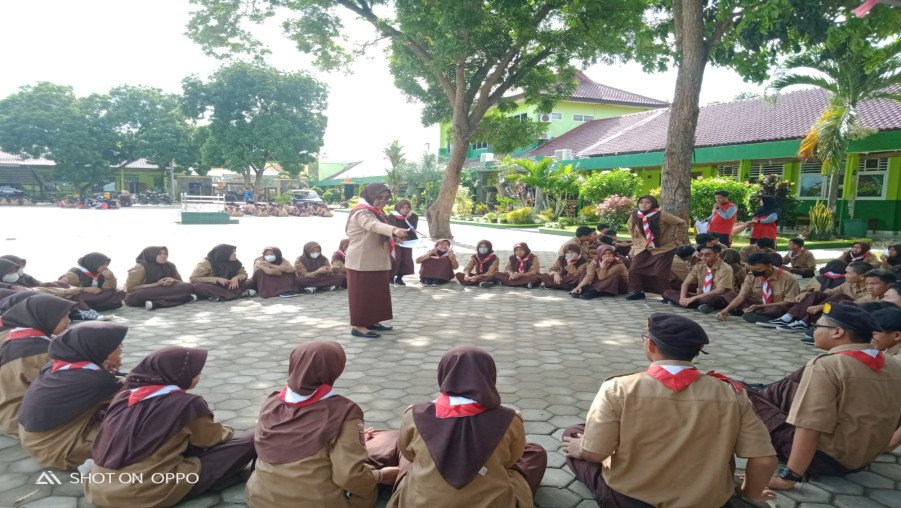 Kegiatan Pramuka Wajib Kelas X MAN 1 Bandar Lampung telah Dimulai