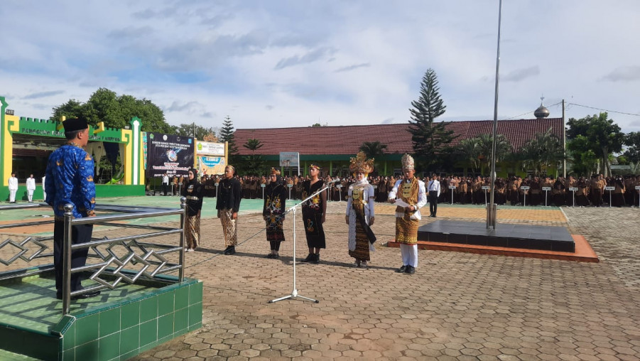 Peringatan Hari Sumpah Pemuda di MAN 1 Bandar Lampung