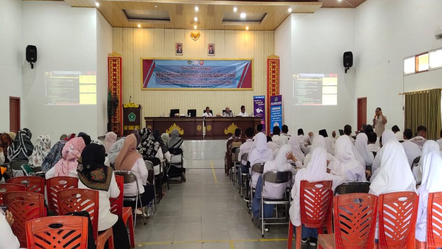 MAN 1 Bandar Lampung Ikuti Pembinaan Wawasan Kebangsaan Antiradikalisme