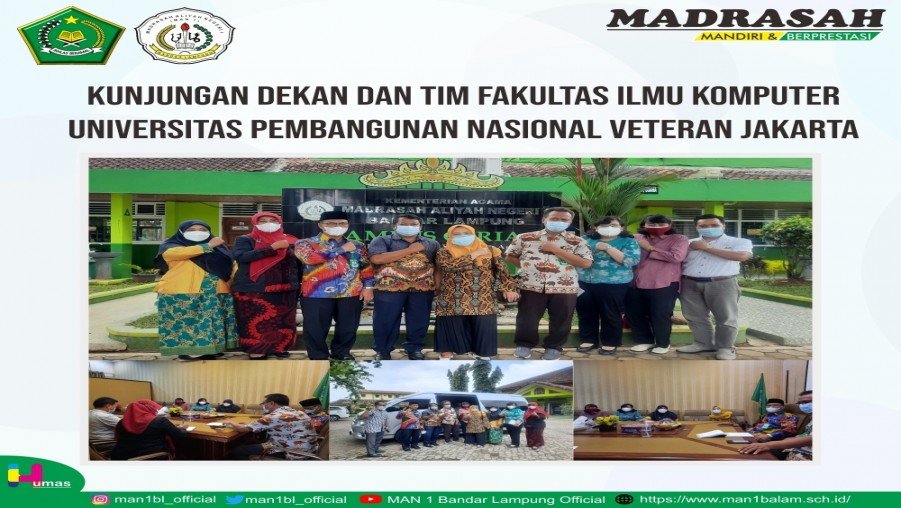 Kunjungan Dekan dan Tim Fakultas Ilmu Komputer Universitas Pembangunan Nasional Veteran Jakarta
