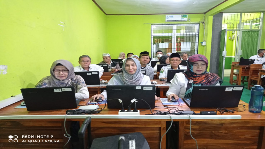 ASN MAN 1 Bandar Lampung Ikuti Indeks Profesionalisme dan Moderasi Beragama