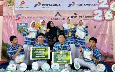 MAN 1 Bandar Lampung Raih Juara 1 dan 3 LCT Kebumian Se-Sumbagsel