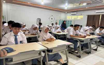 Hari Pertama Pelaksanaan ASAS Semester Genap Tahun Ajaran 2024/2025 MAN 1 Bandar Lampung