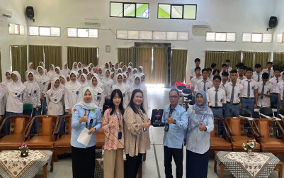 Sosialisasi Taiwan Scholarship di MAN 1 Bandar Lampung