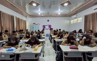 Persiapan TKA, Siswa Kelas XII MAN 1 Bandar Lampung Ikuti Try Out