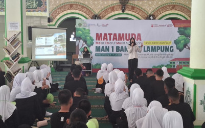 Edukasi Hukum Sejak Dini, Bapas Bandar Lampung Gelar Sosialisasi Pencegahan Tindak Pidana Anak kepada Siswa MAN 1