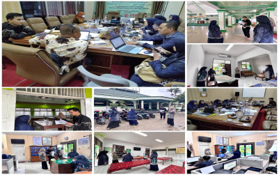 Visitasi Hari Kedua Tim TPI Inspektorat Jendral Kementerian Agama  RI  di MAN 1 Bandar  Lampung